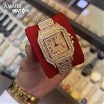 ساعت مچی فول نگین زنانه کارتیر مدل Cartier 4322C