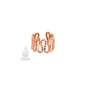 نیم ست مس زنانه  طرح مارپیچ فنری تراشدار 433