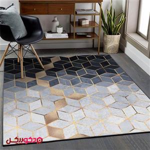 فرشینه طرح هندسی کد FD649