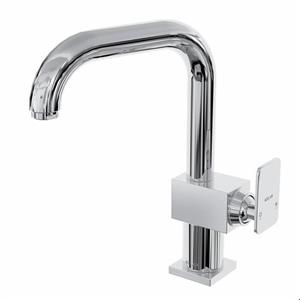 شیر روشویی علم دار کروم کلار مدل فلت سری 99