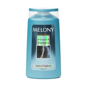 شامپو ضدشوره ملونی مدل Anti dandruff حجم 250 میلی لیتر Melony Anti dandruff shampoo for All Hair Types 250ml