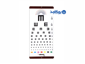 چارت بینایی سنجی کلاسیک پارچه ای مدیکر