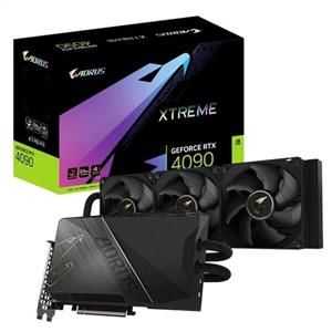 کارت گرافیک گیگابایت مدل AORUS GeForce RTX™ 4090 XTREME WATERFORCE 24G GigaByte RTX Xtreme Waterforce GDDR6X Graphics Card 