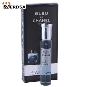 عطر جیبی مردانه صندل مدل بلو چنل حجم 25 میلی لیتر