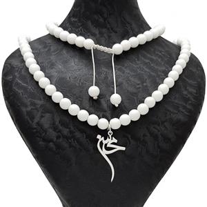 گردنبند نقره اسم محسن مدل Givi801