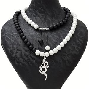 گردنبند نقره اسم محسن مدل Givi746