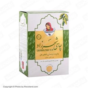 چای شهرزاد با طعم هل بسته 500 گرمی Shahrzad Cardamom Flavored Tea gr 