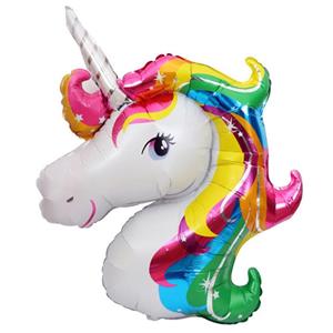 بادکنک فویلی مدل یونیکورن اسب تک شاخ کد DB20