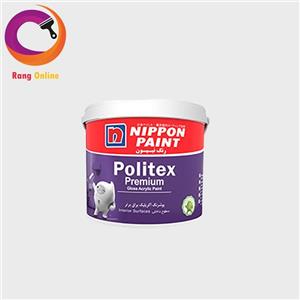 پوشرنگ اکریلیک پلیتکس براق 870 سفید نیپون 10 کیلویی