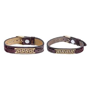ست دستبند چرمی میو مدل BMS03 Mio BMS03 Leather Bracelet Set