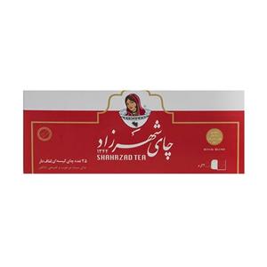 چای کیسه شهرزاد مدل Royal بسته 25 عددی Shahrzad Tea Bag Pack of 