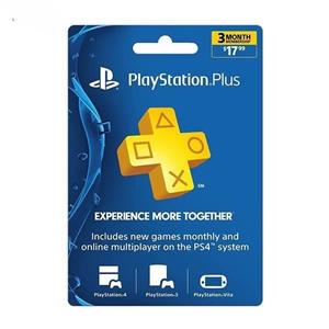 گیفت کارت پلی استیشن پلاس - عضویت سه ماهه PlayStation Plus Gift Card - 3 Months Membership