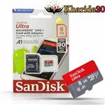 کارت حافظه sandisk اورجینال ظرفیت 8GBسرعت 98mb 