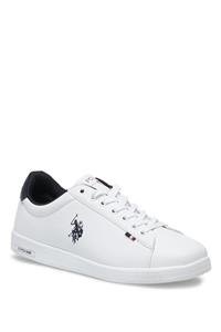 کفش راحتی مردانه روزمره پولو U.S.POLO Franco 2pr White Men’s Sneaker