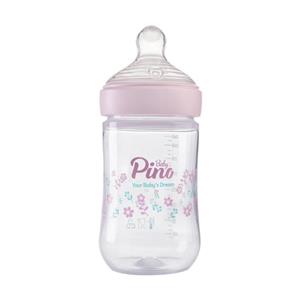 شیشه شیر پینو بیبی مدل Natural sense کد L6 18 ظرفیت 260 میلی لیتر Pino Baby baby bottle 260ml 