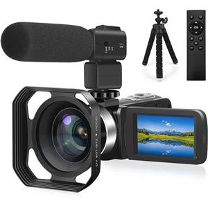 دوربین فیلم برداری مدل 4K 48MP 60FPS 18X