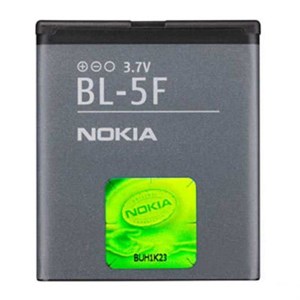 باتری موبایل مدل BL-5F ظرفیت 900 میلی آمپر ساعت مناسب برای گوشی نوکیا N95