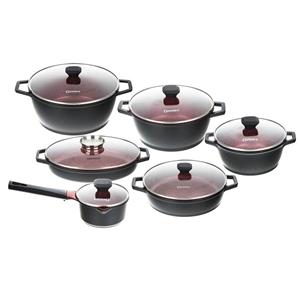 سرویس پخت و پز 12 پارچه دسینی مدل Fiorenza Dessini Fiorenza Cookware Set 12 Pcs