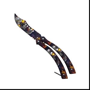 چاقوی سفری جین هانگ لی مدل پروانه ای کد M5020-4