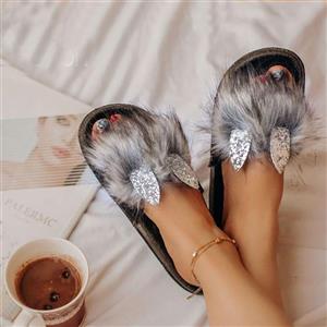 دمپایی زنانه مدل خرگوشی کد 003