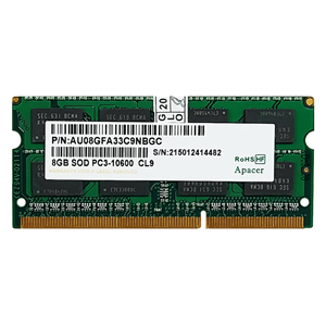 رم لپ تاپ اپیسر 8 گیگابایت DDR3 با فرکانس 1333 مگاهرتز