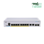 سوئیچ شبکه سیسکو 8 پورت CBS350-8FP-E-2G