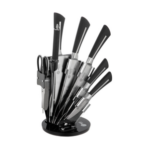 سرویس چاقو آشپزخانه 9 پارچه ام جی اس مدل KS-9023B