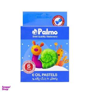 پاستل روغنی 6 رنگ پالمو کد 03