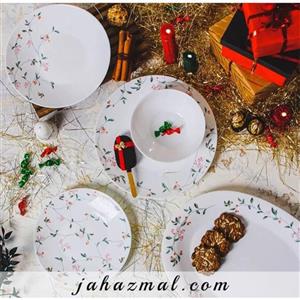سرویس غذاخوری 6 نفره پارس اپال طرح نهال کد 929