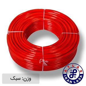 شیلنگ سه لایه آجدار داخل مشکی اطلس نمره دو 50 متری
