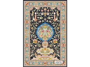 نخ و نقشه آماده بافت فرش زیرپایی- کد NZ2802