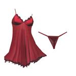 لباس خواب زنانه سوییت نایت SWEET NIGHT قرمز کد 2514