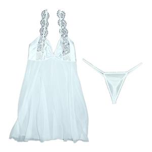 لباس خواب زنانه سوییت نایت SWEET NIGHT سفید کد 2502 
