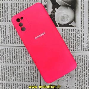 قاب گوشی Galaxy A02S سامسونگ سیلیکونی های کپی زیربسته محافظ لنز دار صورتی فانتزی کد 303