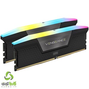 رم DDR5 کورسیر VENGEANCE RGB 64GB (2x32GB) 5200MHZ CL40