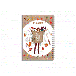 پلنر روزانه پاییز آ5 / آبرنگ کد 1450