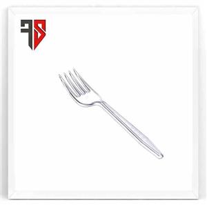 چنگال یکبار مصرف لدرلی طب پلاست