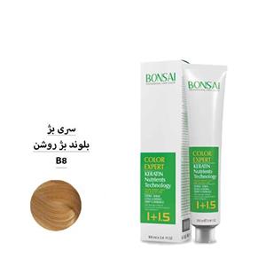 رنگ مو بن سای سری بژ شماره B8 بلوند بژ روشن حجم 100 ml 