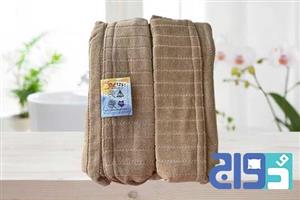 حوله تن پوش تنپاک (TANPAK) رنگ نسکافه‌ای سایز۱۳۵