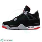 کفش بسکتبال بچه گانه نایک طرح اصلی Nike Air Jordan 4 Black Red