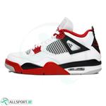 کفش بسکتبال  بچه گانه نایک طرح اصلی Nike Air Jordan 4 White Black Red