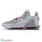 کفش بسکتبال نایک لبرون طرح اصلی Nike Lebron Witness VI 6 EP Grey Red