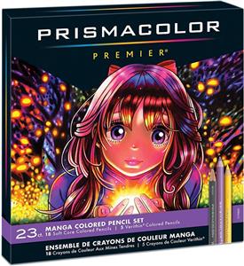 مداد رنگی 24 رنگ پریسماکالر مدل PRISMACOLOR SE 23 MANGA 