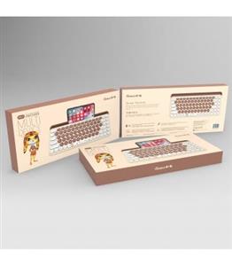 کیبورد بی سیم مدل FP011 برند FD