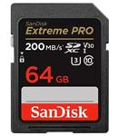 کارت حافظه SDXC سن دیسک مدل Extreme PRO استاندارد UHS-I U3 سرعت 200MBps ظرفیت 64 گیگابایت