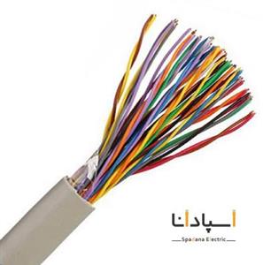 کابل مخابراتی 25 زوج فویلدار 0.5 هوایی کرمان