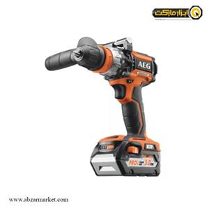 دریل شارژی چکشی AEG براشلس لیتیوم 18 ولت مدل BSB18CBL-502C