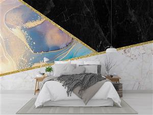 کاغذ دیواری مدرن هندسی هنری M12111500