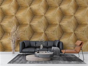 کاغذ دیواری سه بعدی هندسی M10016200