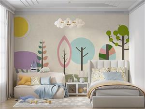 پوستر دیواری اتاق کودک درخت M12113400